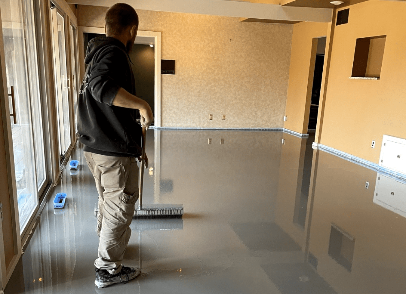 Floor leveling services