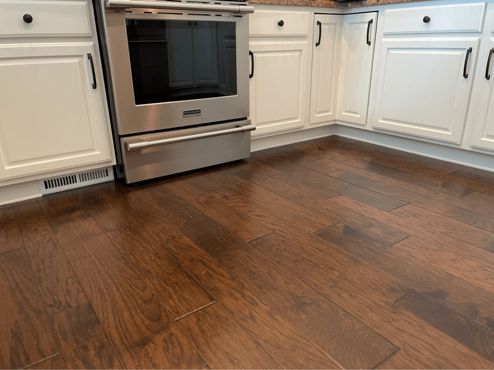 Best Hardwood Flooring Brands - Sheoga Flooring installed in a kitchen