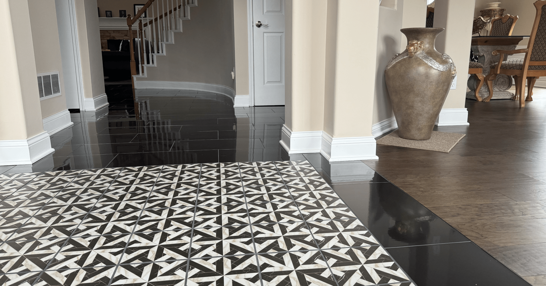 Floorscapes Flooring Installation Custom Inlay