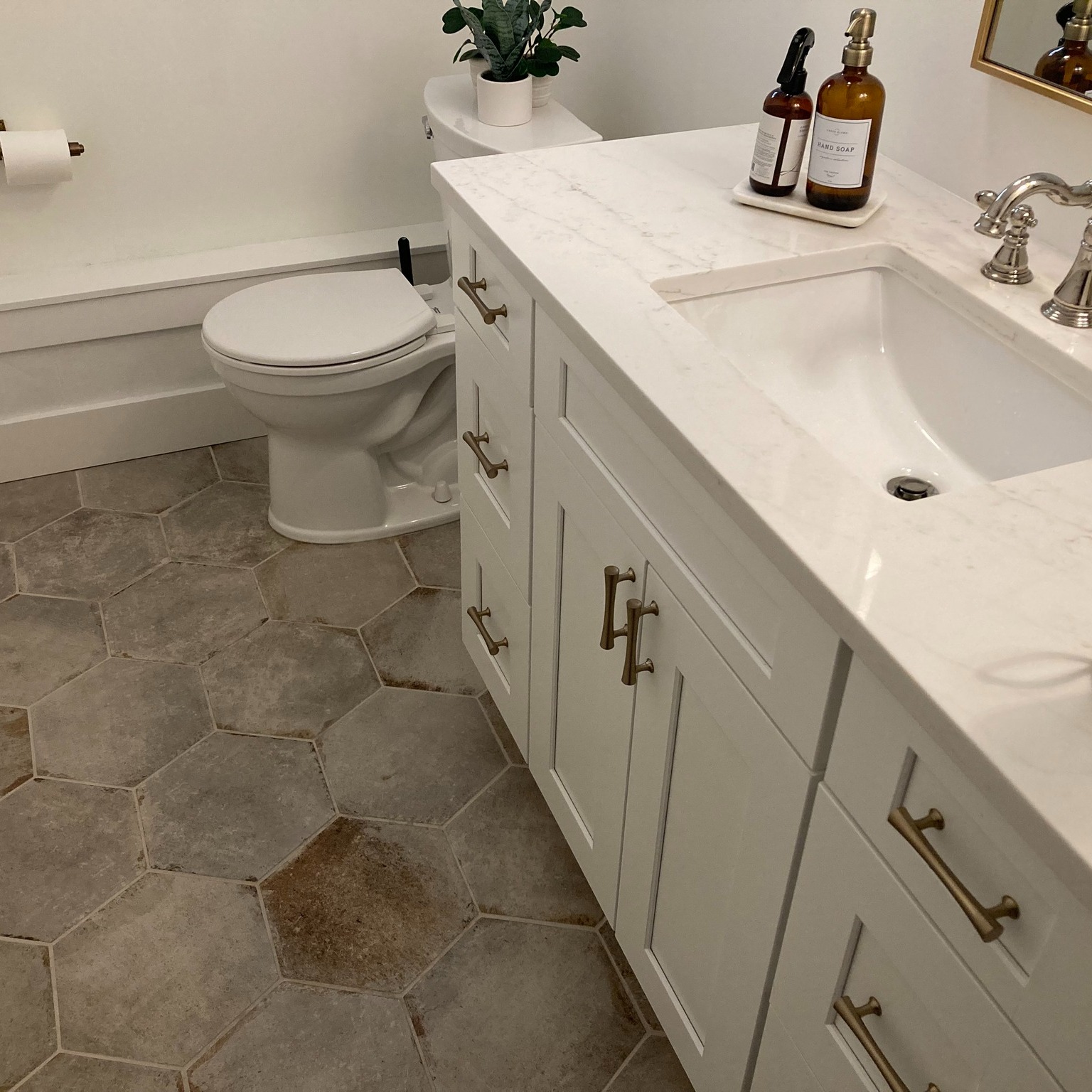 hexagon tile installation services floorscapes